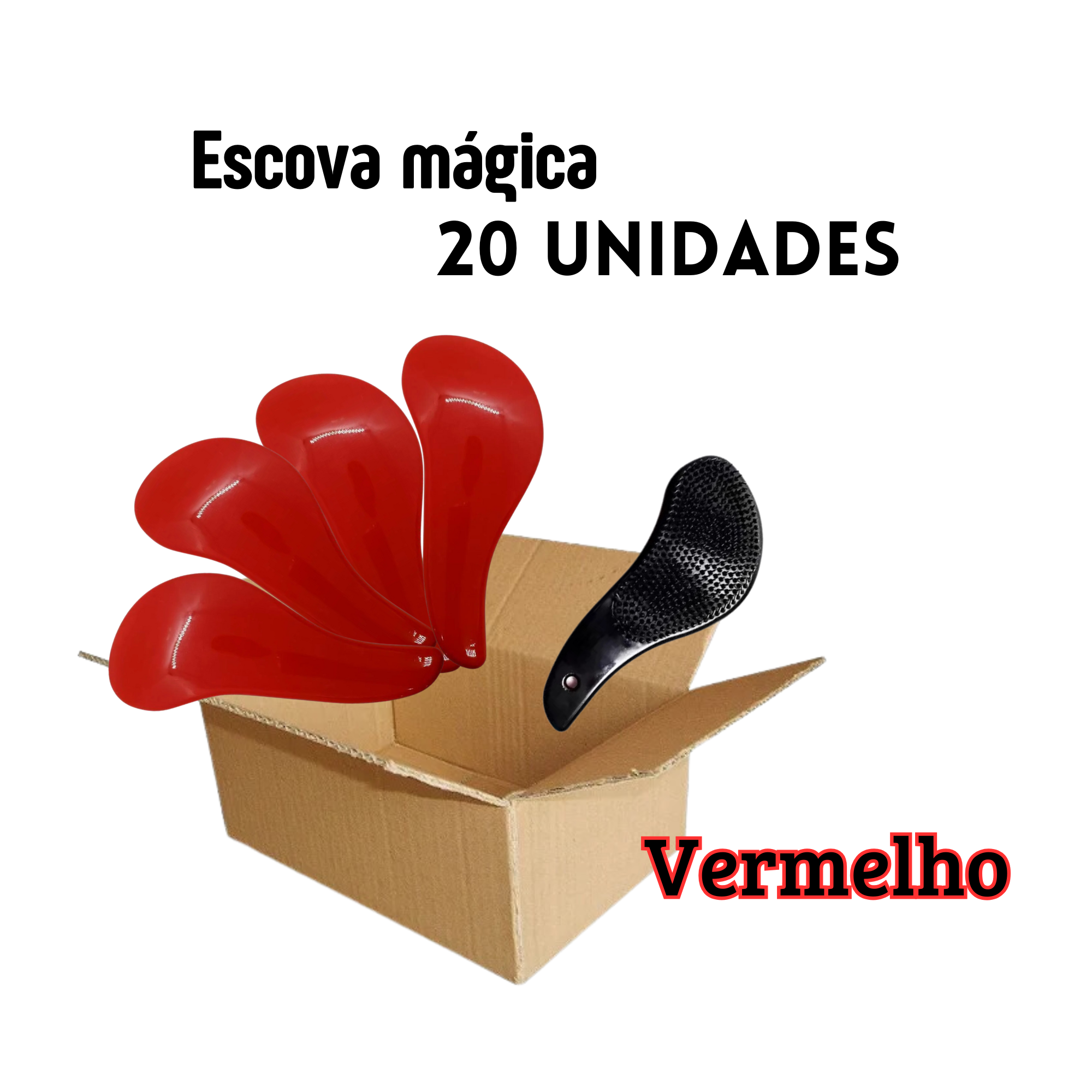 D488-KIT20ESCOVASMGICASVERMELHO