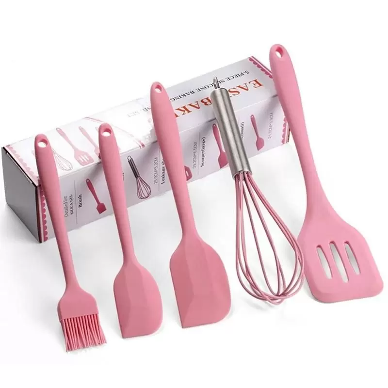 D25-KITSILICONE5PCROSA